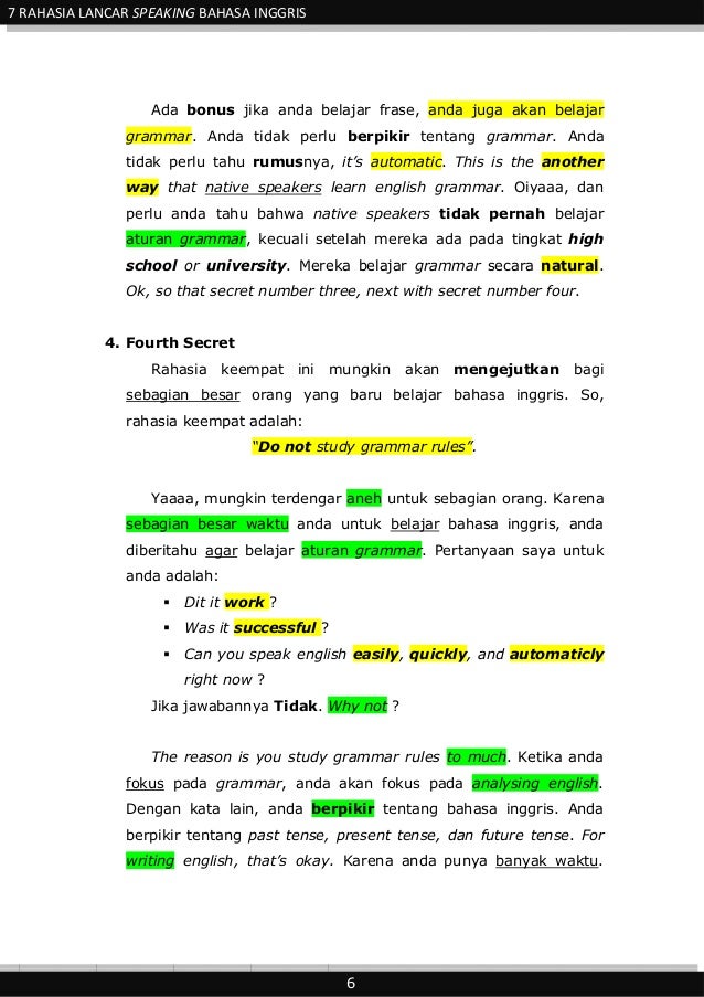 Ebook Belajar Bahasa Inggris Pemula